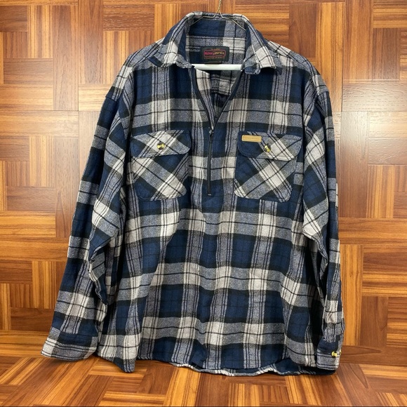 Hickory Shirt Co Mens Xl Flannel Shirt 